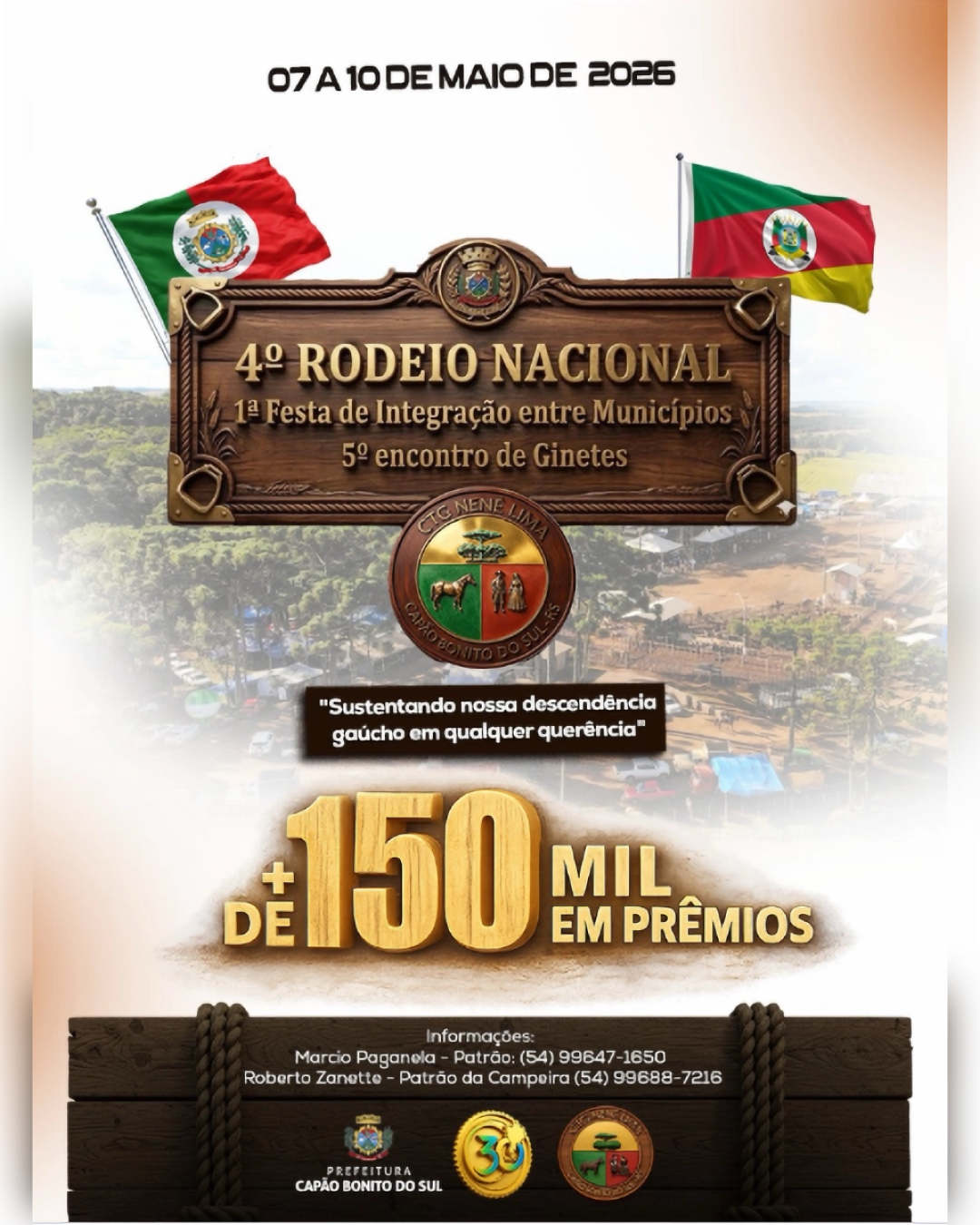4º Rodeio Nacional em Capão Bonito do Sul