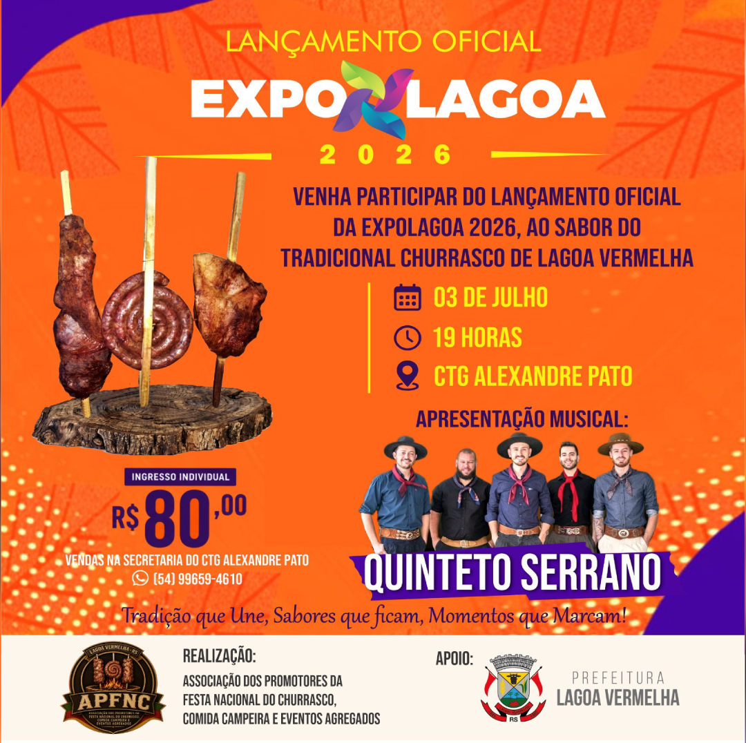 Lançamento da Expo Lagoa 2026