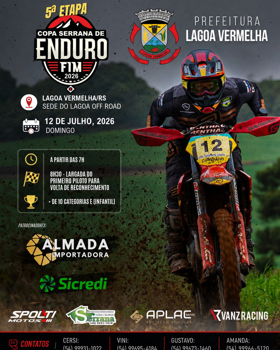 5ª Etapa do Campeonato Serrano de Enduro FIM