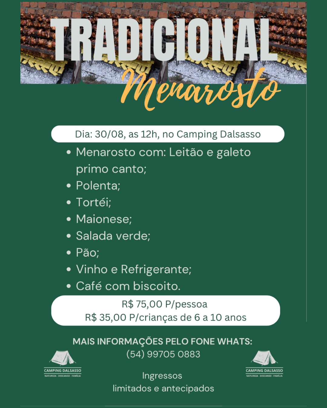 Tradicional Menarosto em Ipê