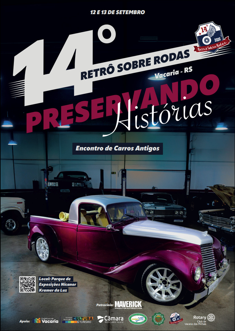 14º Retrô Sobre Rodas em Vacaria